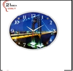 Часы 3546-602 (5) Часы настенные "Манхэттенский мост" "21 Bek"