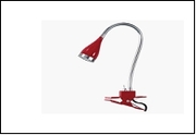 Св. настол. LED  3Вт Прищепка светильник настольный HL002L Черный 220-240V