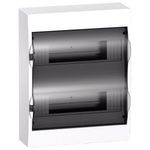 ЩРН пл. 24-2 325х255х100 IP40 прозр. дв. Schneider ЩРн-П-24 белый Easy9
