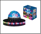Диско- шар Украшение Светодиодный светильник-проектор ULI-Q35 3,5W/RGB BLACK Напольный Серия DISCO, многоцветный Горизонтальная и вертикальная проек