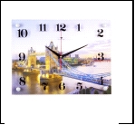 3040-585 (10) Часы настенные "Тауэрский мост и Темза"