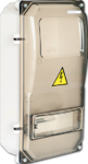 ЩРНу пл. 8 370х230х120 IP55 серый КРЗМИ ЩУР- пл