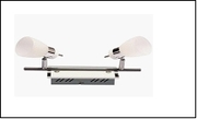 Спот HL7192L 2*4W Хром 3000K 220-240V COB LED Потолочный св-к 12шт  NEW!!!