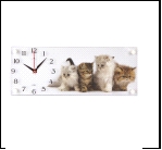 5020-1233 (5) Часы настенные "Милые котятки"