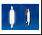 ЛСД R7s Цил  12,0Вт 3000K 220В . UNIEL LED-J118-//R7s/CL PLZ06WH  Прозрачная Теплый белый свет Картон ТМ , шк 4690485088417