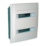 ЩРВ пл. 24-2 380х335х120 IP40 бел. LEG -П-24 проз/дв бел  б/ши