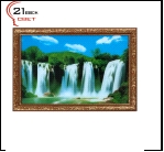 420DB-78 (5) Картина в багете с подсветкой, "Водопад" (28х42см)