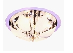 Люстра "зеркальная D=420" LED-RGB светильник потолочный 25391/4 CR(RGB) E14 RBP 4*22  с ПДУ