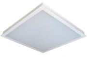 Св-к LED 595х595 встр.  36Вт 6500K бел. ASD 3200Лм панель LED (аналог 4х18Вт) призма LP-eco (Эпра снаружи)
