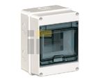 ЩРН пл.  5-1 . IP55 бел. . Бокс КМПн-мод настен пласт бел (дв дымч) IEK (1/30)