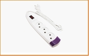 Удл.колодка 3р х 10м б/з с выкл. 6A Vinon 6А (12311)