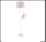 Торшер 1063/2 WT+NATURAL (2) Светильник напольный (220V 40W E27)