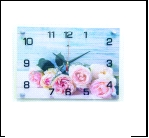 2535-019 (10) Часы настенные "Букет роз"