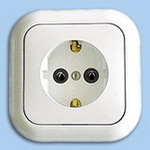 Люкс  РС 16-227  1спз  розетка (50шт)  210301
