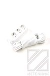 Удл.колодка 3р х 10м с з/к б/выкл. 16А LUXEL LUX У3-Е  3-местный , 250В , 10м