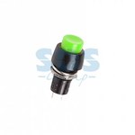 Выключатель-кнопка  250V 1А (2с) ON-OFF  зеленая  Micro (PBS-20А)  REXANT