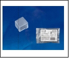Компл. UCW-K10 CLEAR 025 POLYBAG Изолирующий зажим (заглушка) для светодиодной ленты 220В, 10x7мм, цвет прозрачный, 25 штук в пакете. TM Uniel., шк 46